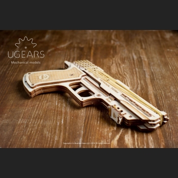 Pistolet Wolf-01 - UGEARS